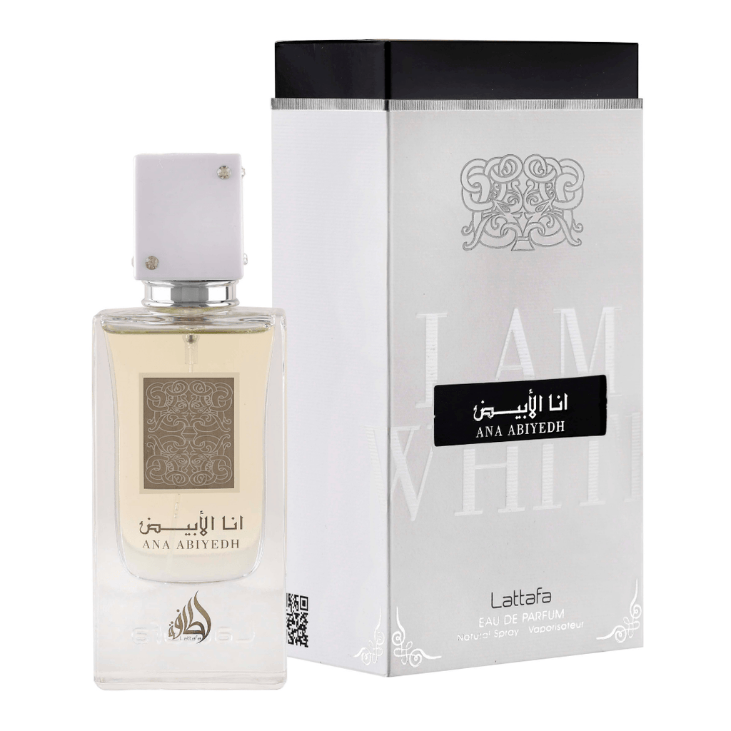 Lattafa - Kit Ana Abiyedh + Passion  - Perfumes Lattafa Femininos (60 ML)