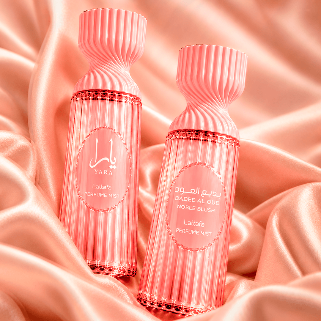 Lattafa - Kit Bade'e al Oud Noble Blush Perfume + Body Splash Lattafa (PERFUME: 100 ML)