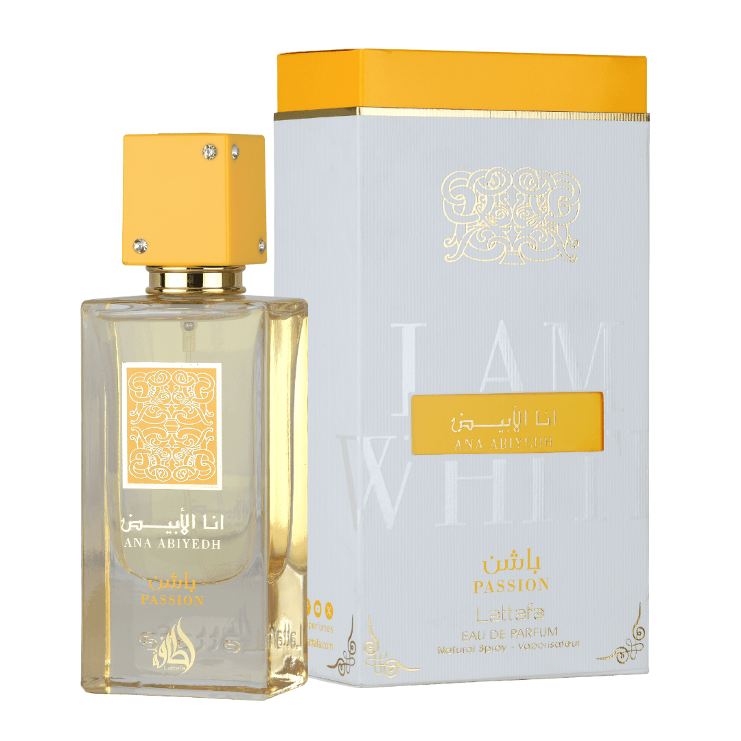 Lattafa - Kit Ana Abiyedh Passion + Yara Tous Body Splash (PERFUME: 60 ML)