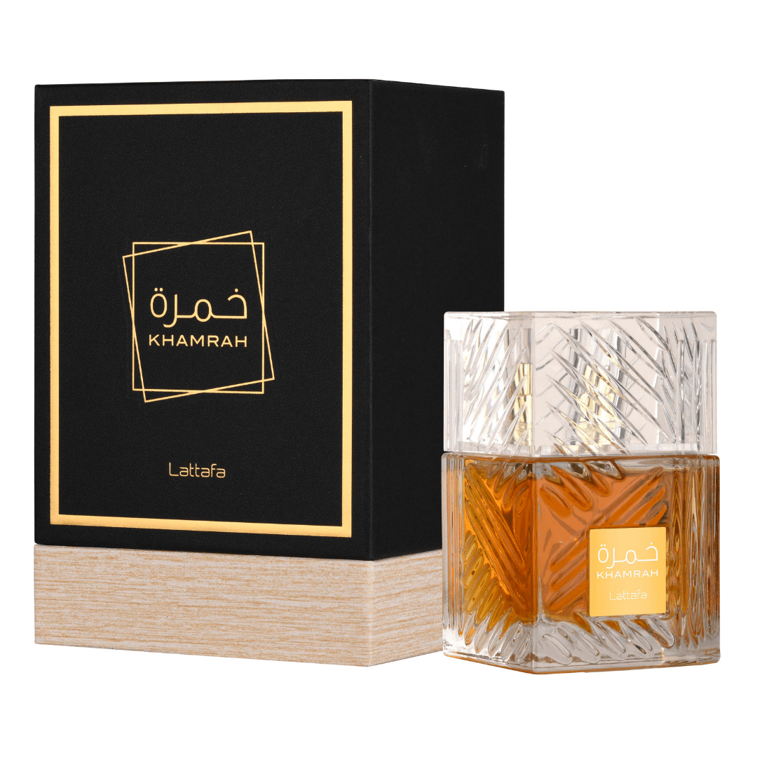 Lattafa - Kit Khamrah Eau de Parfum + Teriaq Body Splash (PERFUME: 100 ML)