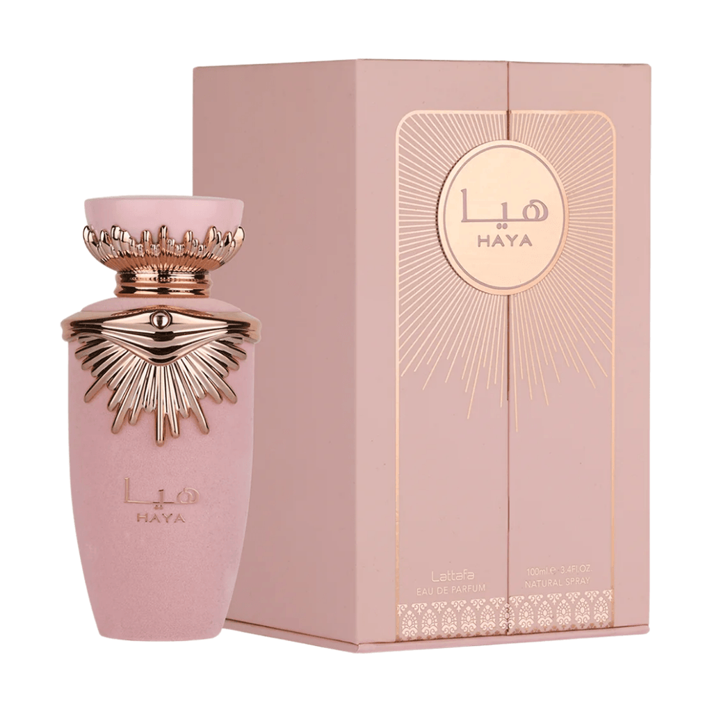 Lattafa - Kit Haya Perfume + Body Splash (PERFUME: 100 ML)
