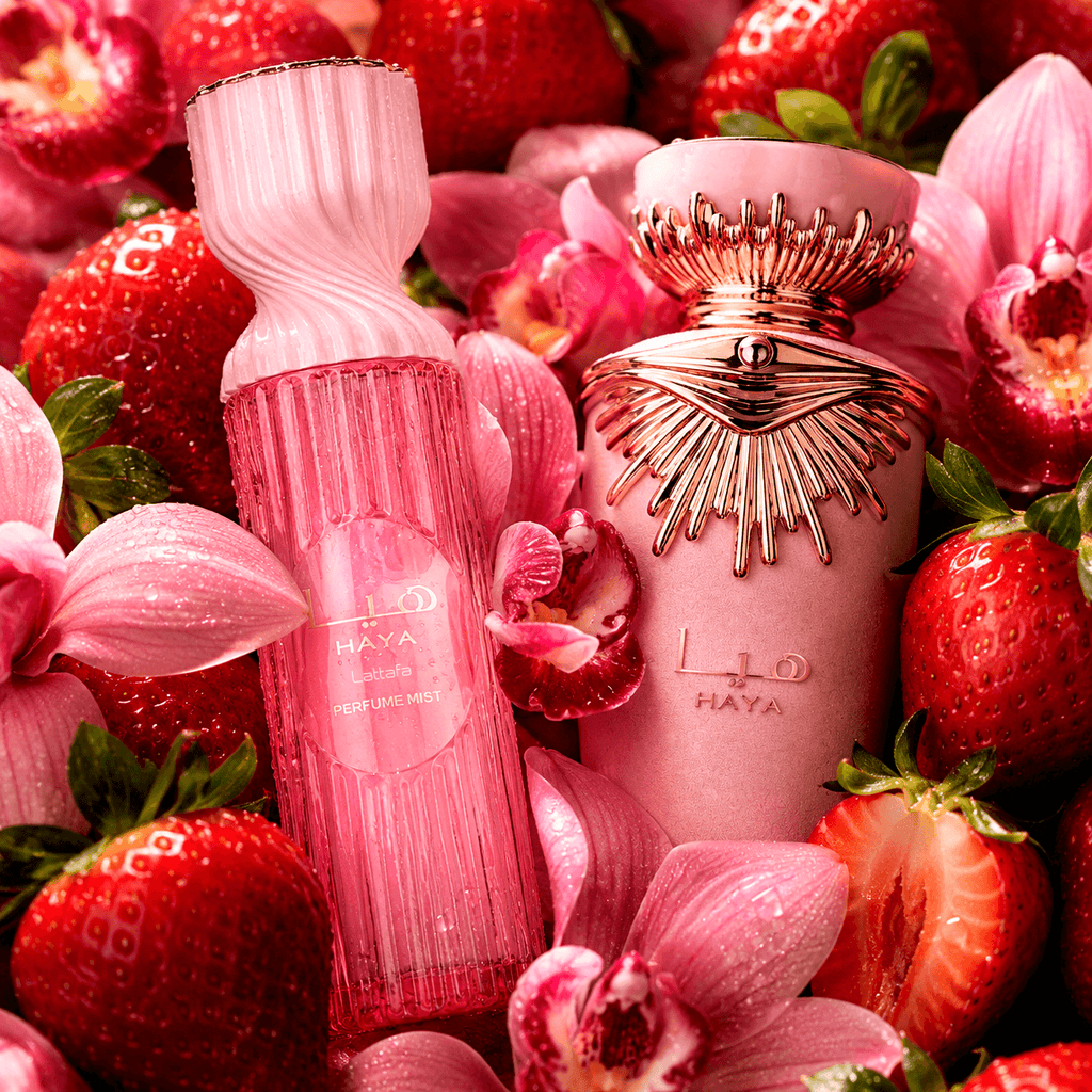 Lattafa - Kit Haya Perfume + Body Splash (PERFUME: 100 ML)