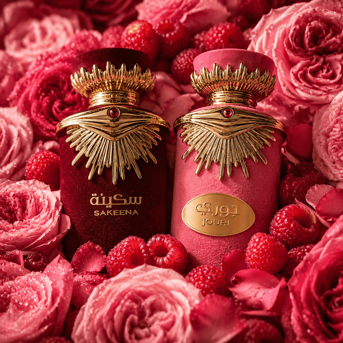 Lattafa - Kit Sakeena + Jouri - Perfumes Lattafa Femininos (100 ML)