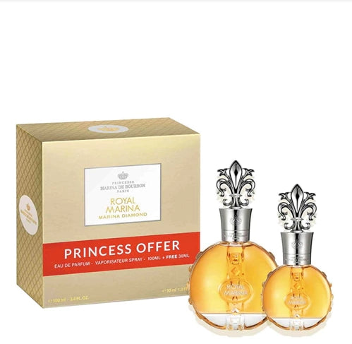 Marina De Bourbon - Kit Royal Marina Diamond Princesse (100 ML x 30 ML)